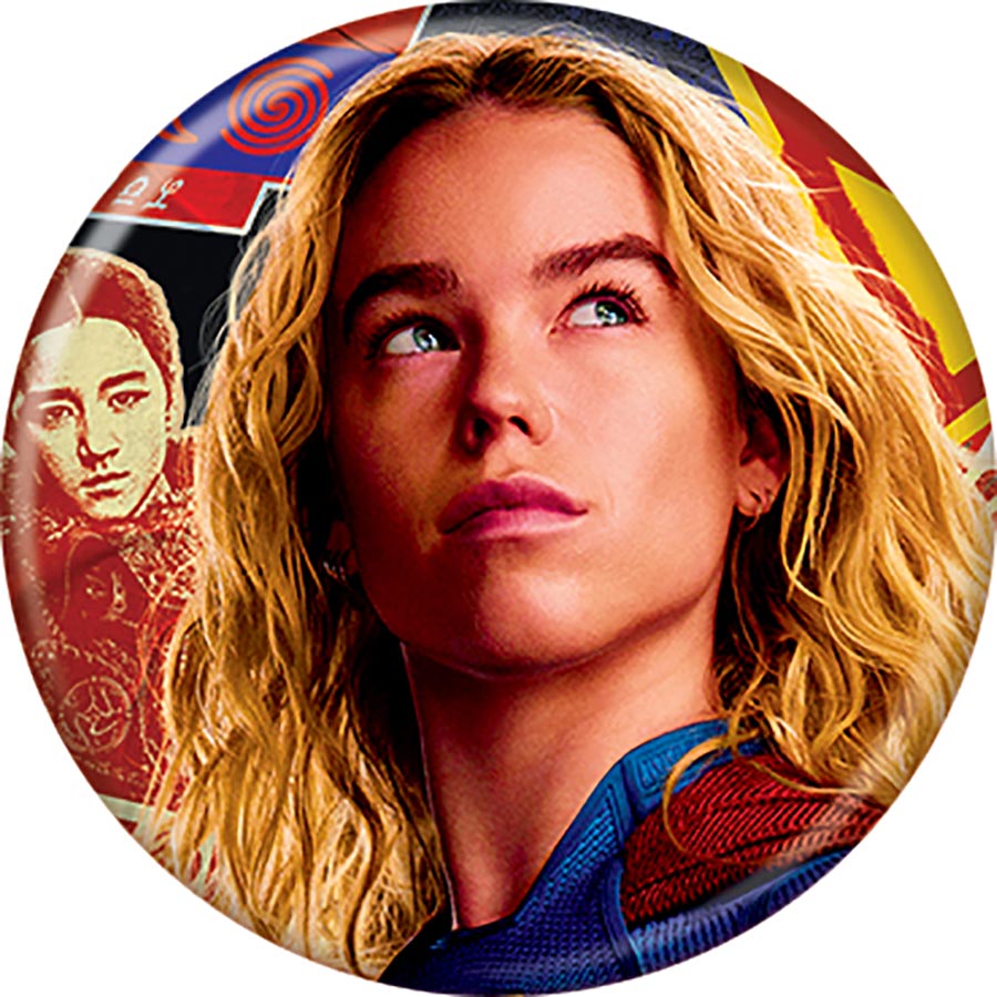 DC Comics 1.25-Inch Button Supergirl 2026 - Looking Up (BOY80294)