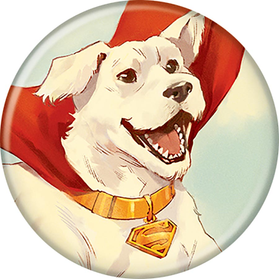 DC Comics 1.25-Inch Button - Superman Krypto The Last Dog Of Krypton 2 Cover B De Latorre (BOY80336)