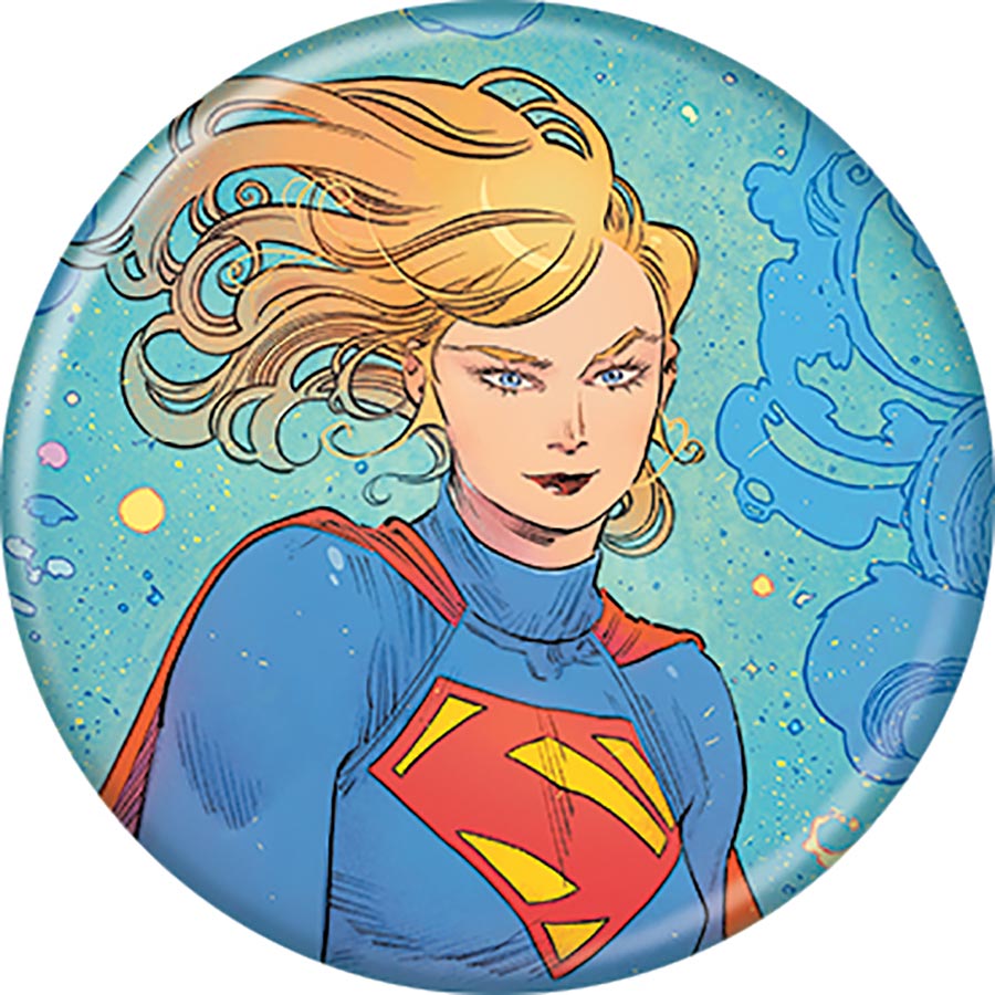 DC Comics 1.25-Inch Button - Supergirl Woman Of Tomorrow Supergirl Kneeling (BOY80341)