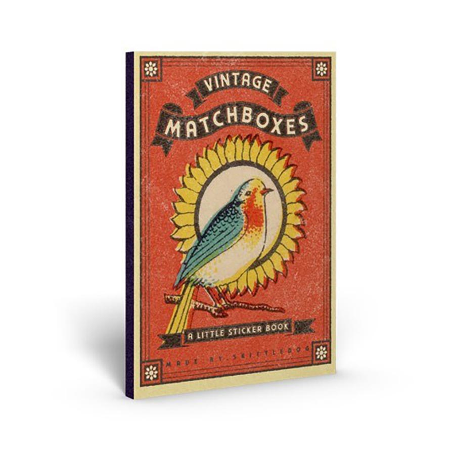Vintage Matchboxes A Little Sticker Book TP