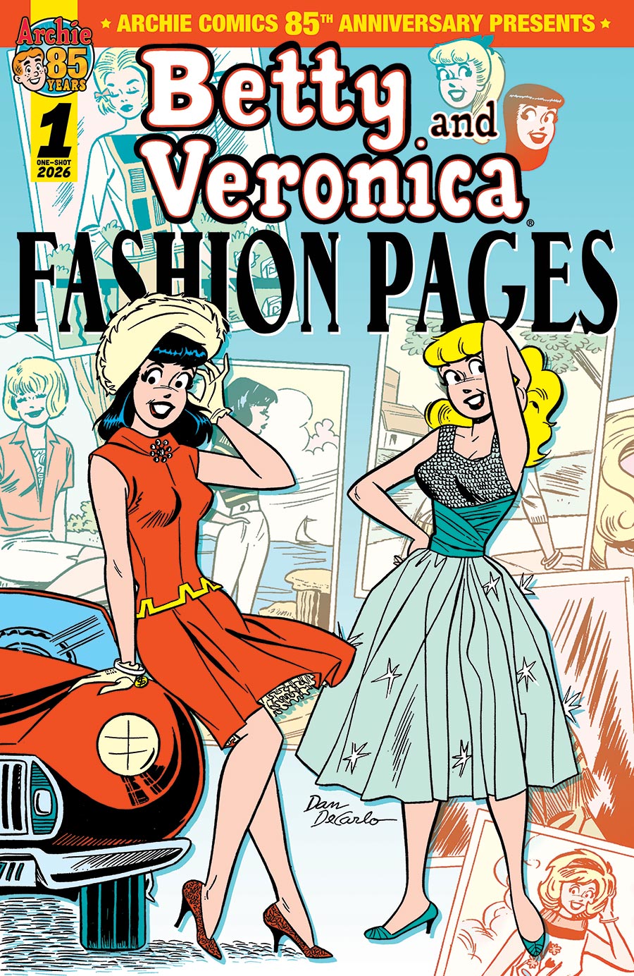 Archie Comics 85th Anniversary Presents Betty & Veronica Fashion Pages #1 (One Shot) Cover A Regular Dan DeCarlo Cover