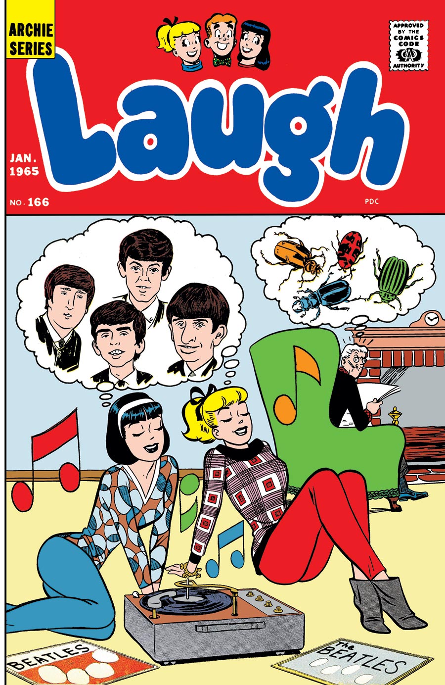 Archie Facsimile #17 Laugh 166 Cover D Variant Harry Lucey & Mario Acquaviva Foil Cover