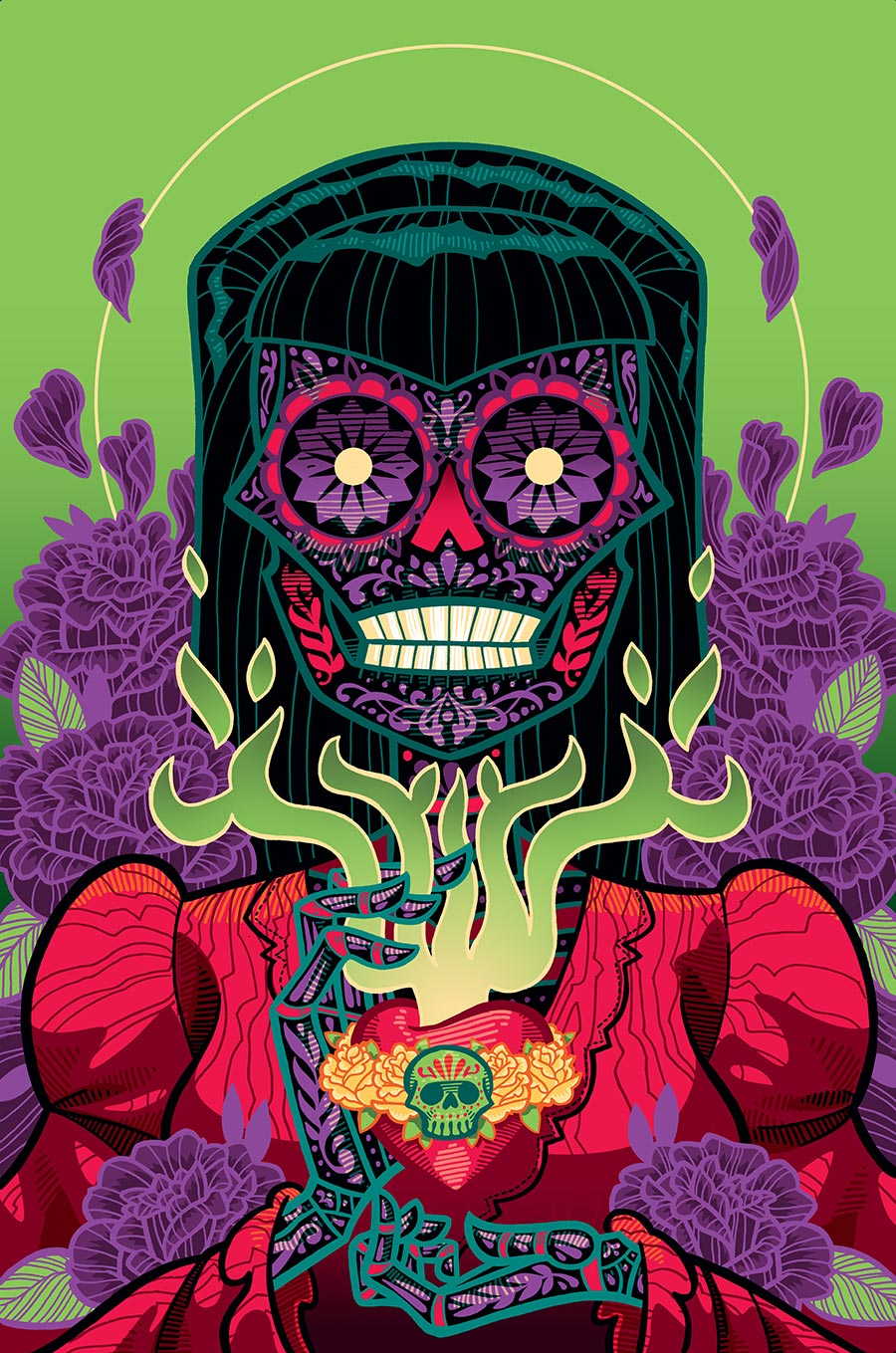 Punchline And The Vaude-Villains vs Violante #1 Cover C Incentive J Gonzo Virgin Variant Cover