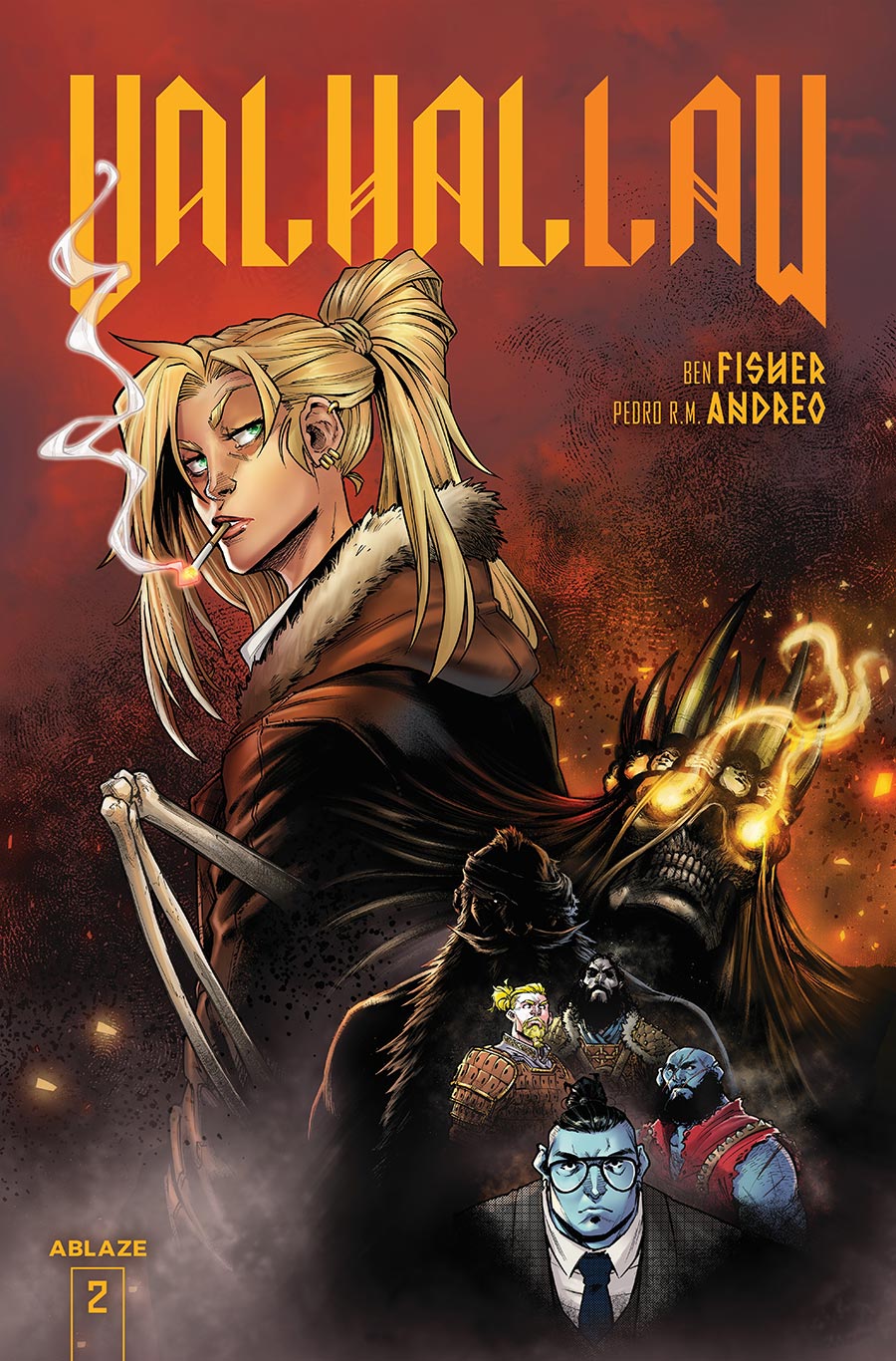 Valhallaw #2 Cover A Regular Pedro RM Andreo Cover