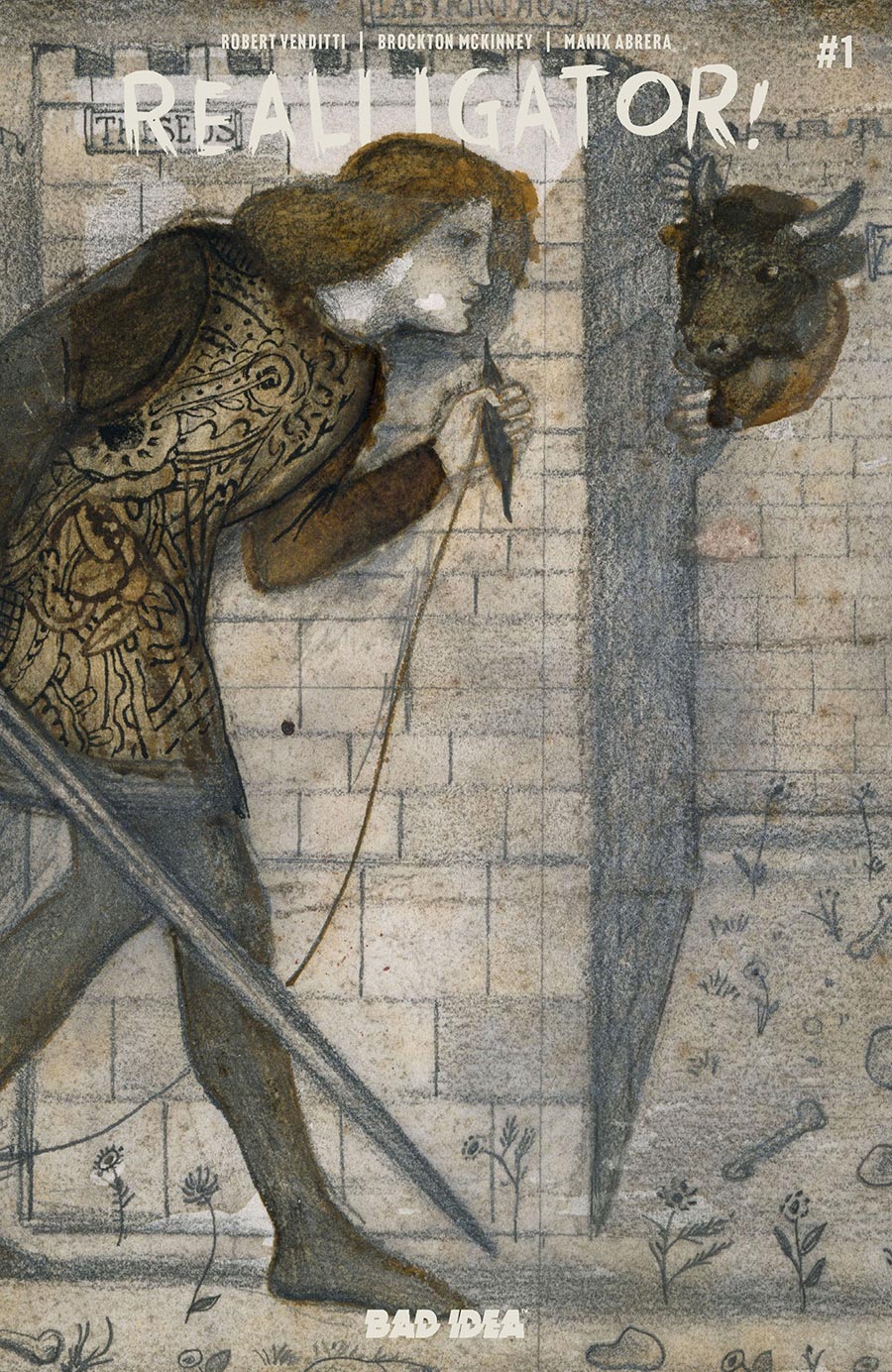Realligator #1 (One Shot) Cover D Variant Sir Edward Coley Burne-Jones Old Masters Cover