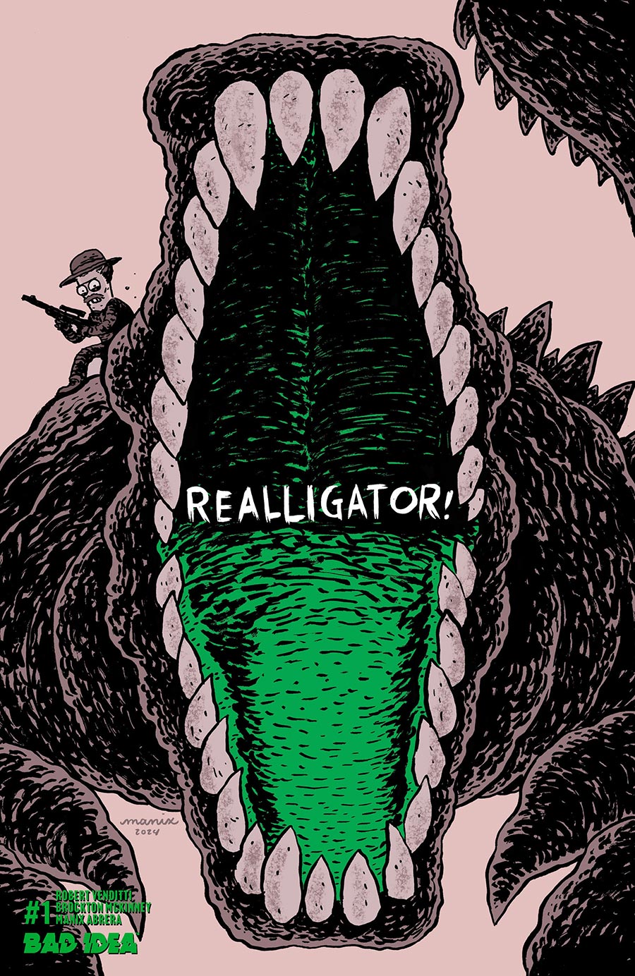 Realligator #1 (One Shot) Cover H Incentive Manix Abrera Error Edition