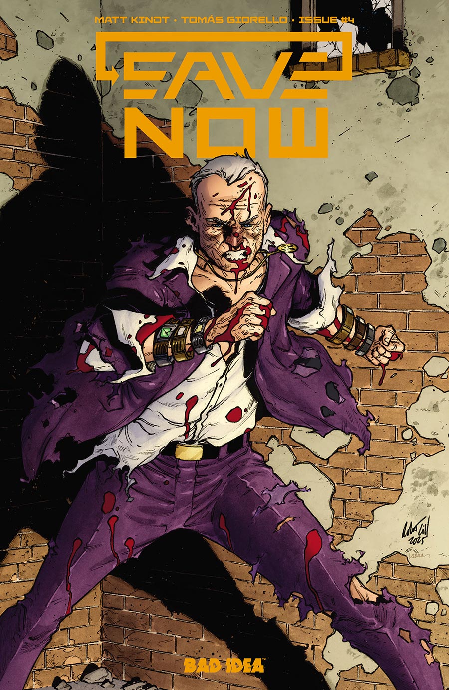 Save Now #4 Cover A Regular Robert Gill Cover