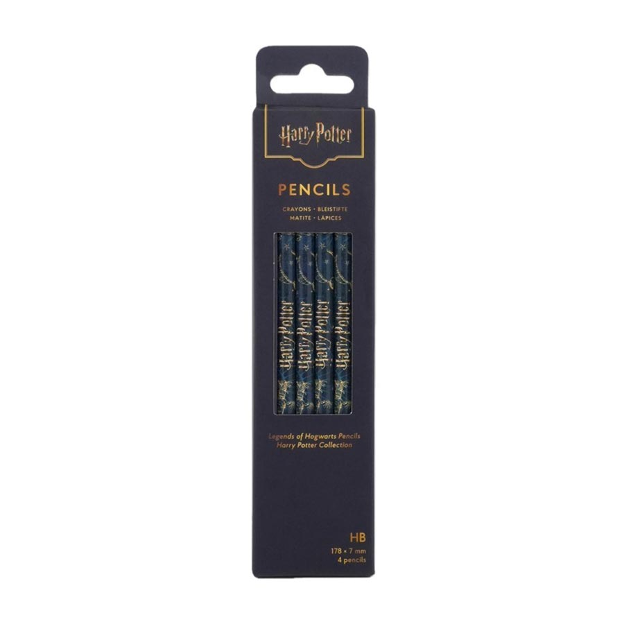 Harry Potter Collection Pencils 4-Pack - Legends Of Hogwarts