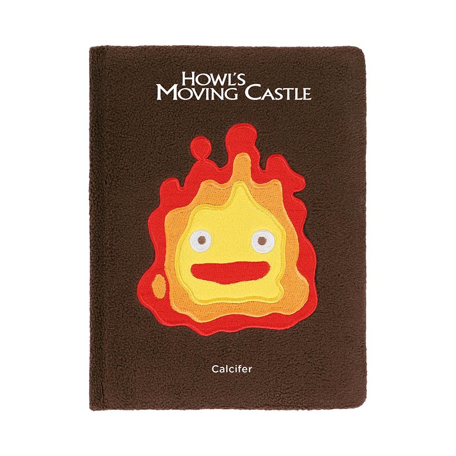 Studio Ghibli Howls Moving Castle Calcifer Plush Journal HC
