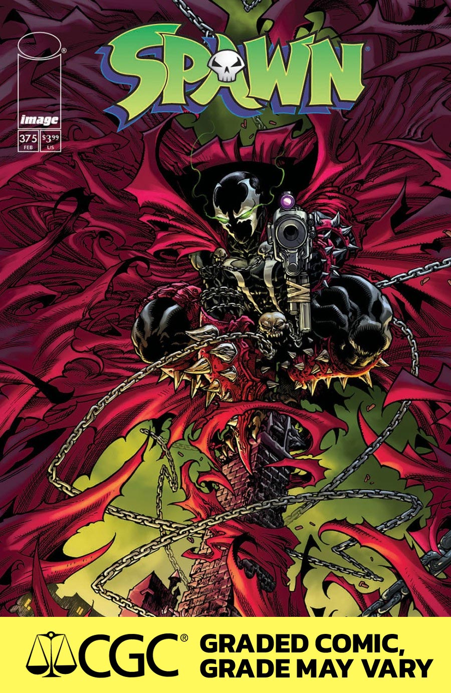 Spawn #375 Cover C DF CGC Graded 9.6 Or Higher