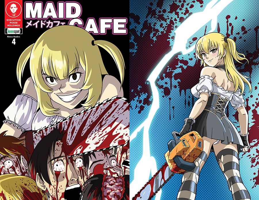 Maid Cafe #4 Cover B Variant Remy Eisu Mokhtar & Wilson Gandolpho Flip Cover