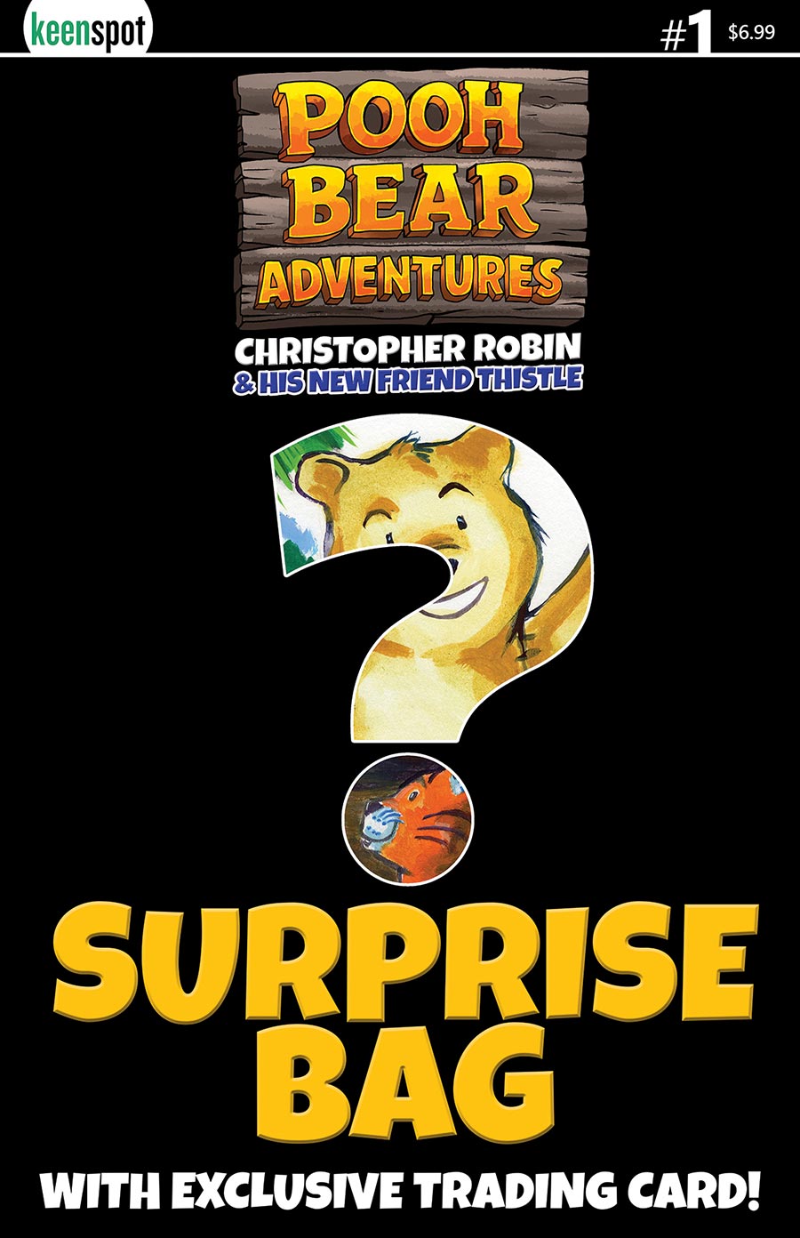 Pooh Bear Adventures Christopher Robin & His New Friend Thistle #1 (One Shot) Cover D Variant TBA Surprise Bagged Mystery Cover & Card With Polybag