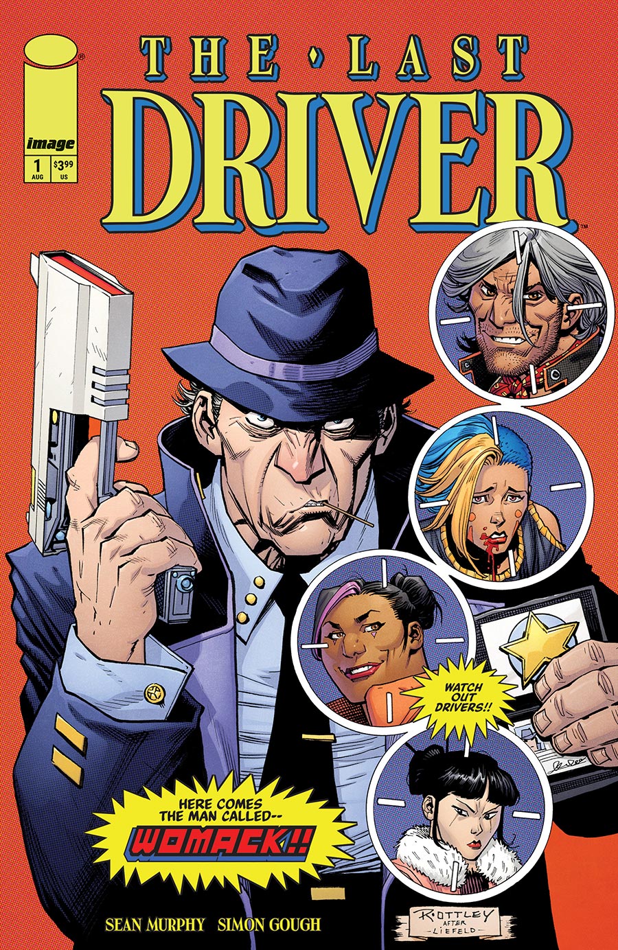 Last Driver #1 Cover E Incentive Ryan Ottley Homage Variant Cover