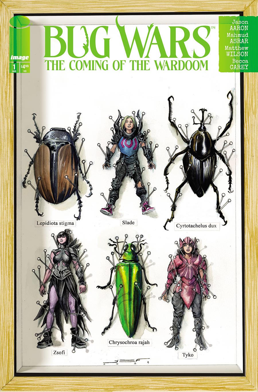 Bug Wars The Coming Of The Wardoom #1 Cover C Variant Juan Ferreyra Cover