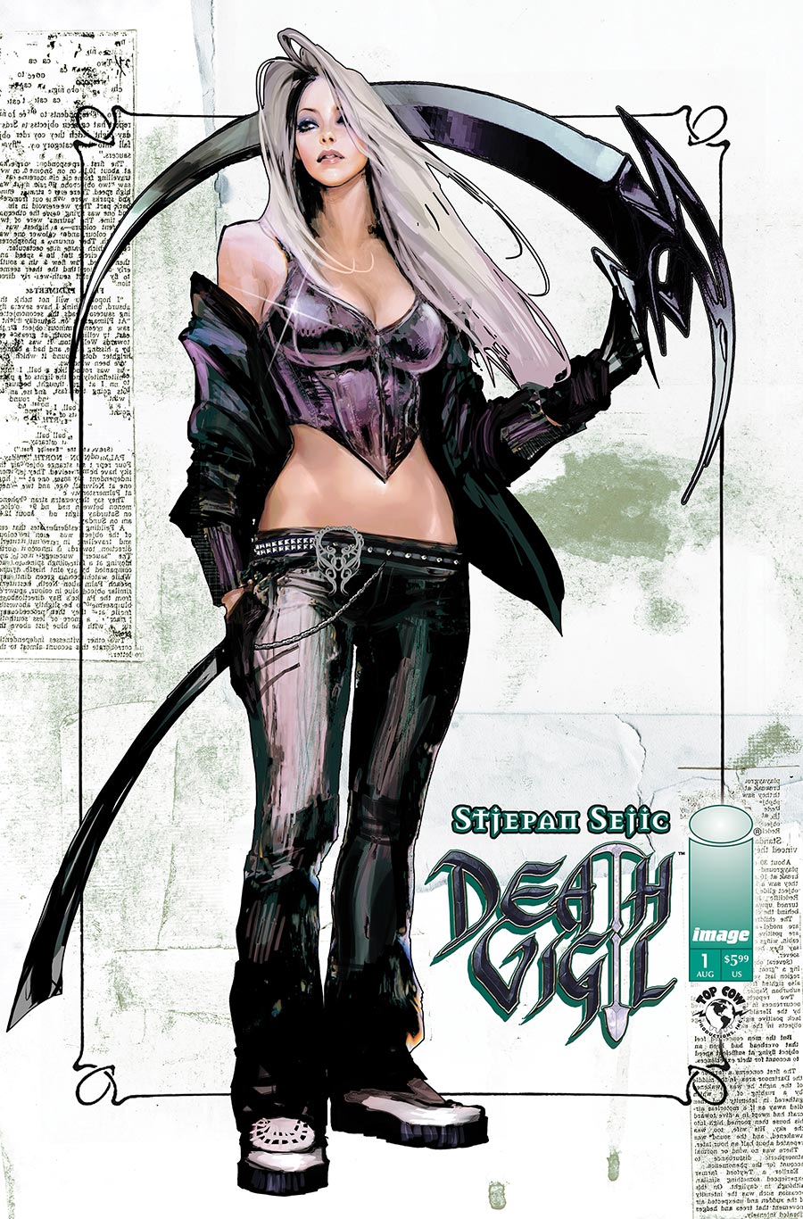 Death Vigil Vol 2 #1 Cover B Variant Sozomaika Cover
