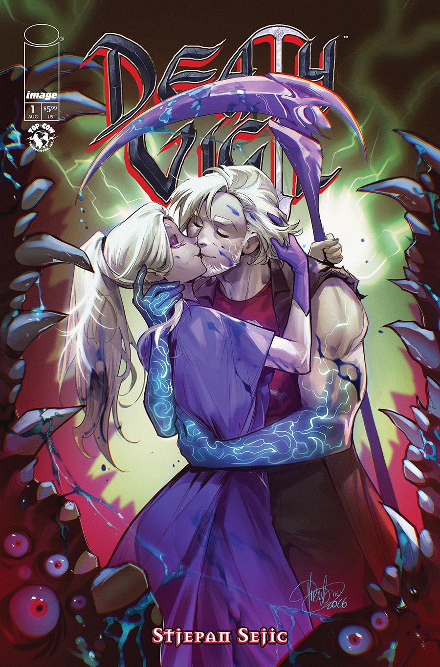 Death Vigil Vol 2 #1 Cover C Variant Mirka Andolfo Cover