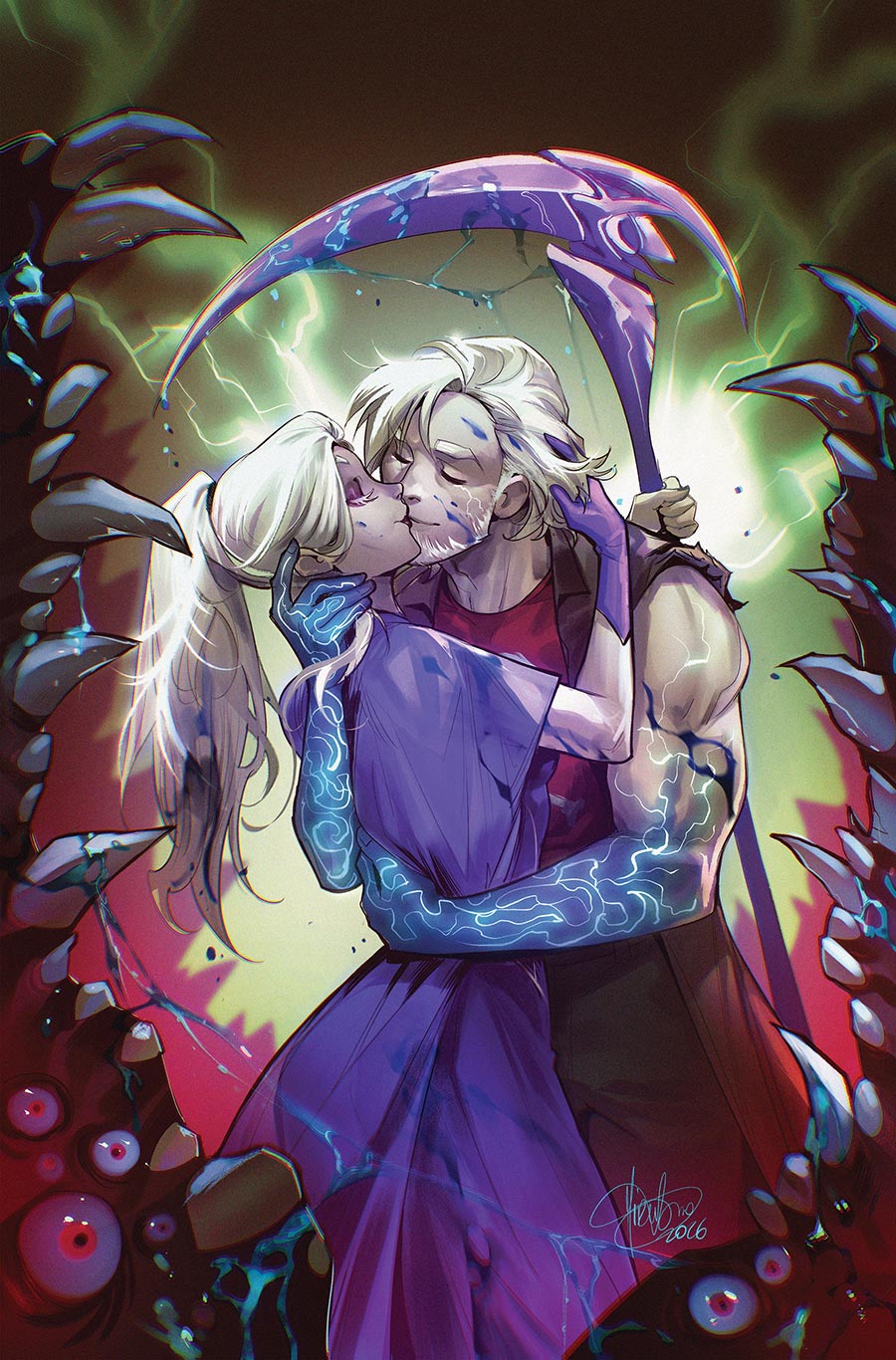 Death Vigil Vol 2 #1 Cover E Incentive Mirka Andolfo Virgin Cover