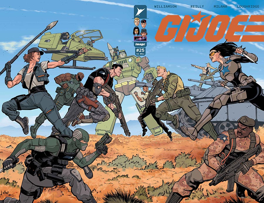 GI Joe Vol 10 #25 Cover A Regular Tom Reilly Wraparound Cover (Energon Universe)
