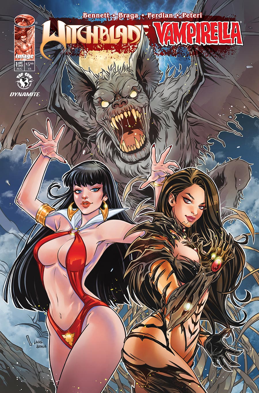 Witchblade Vampirella #1 (One Shot) Cover A Regular Laura Braga Cover