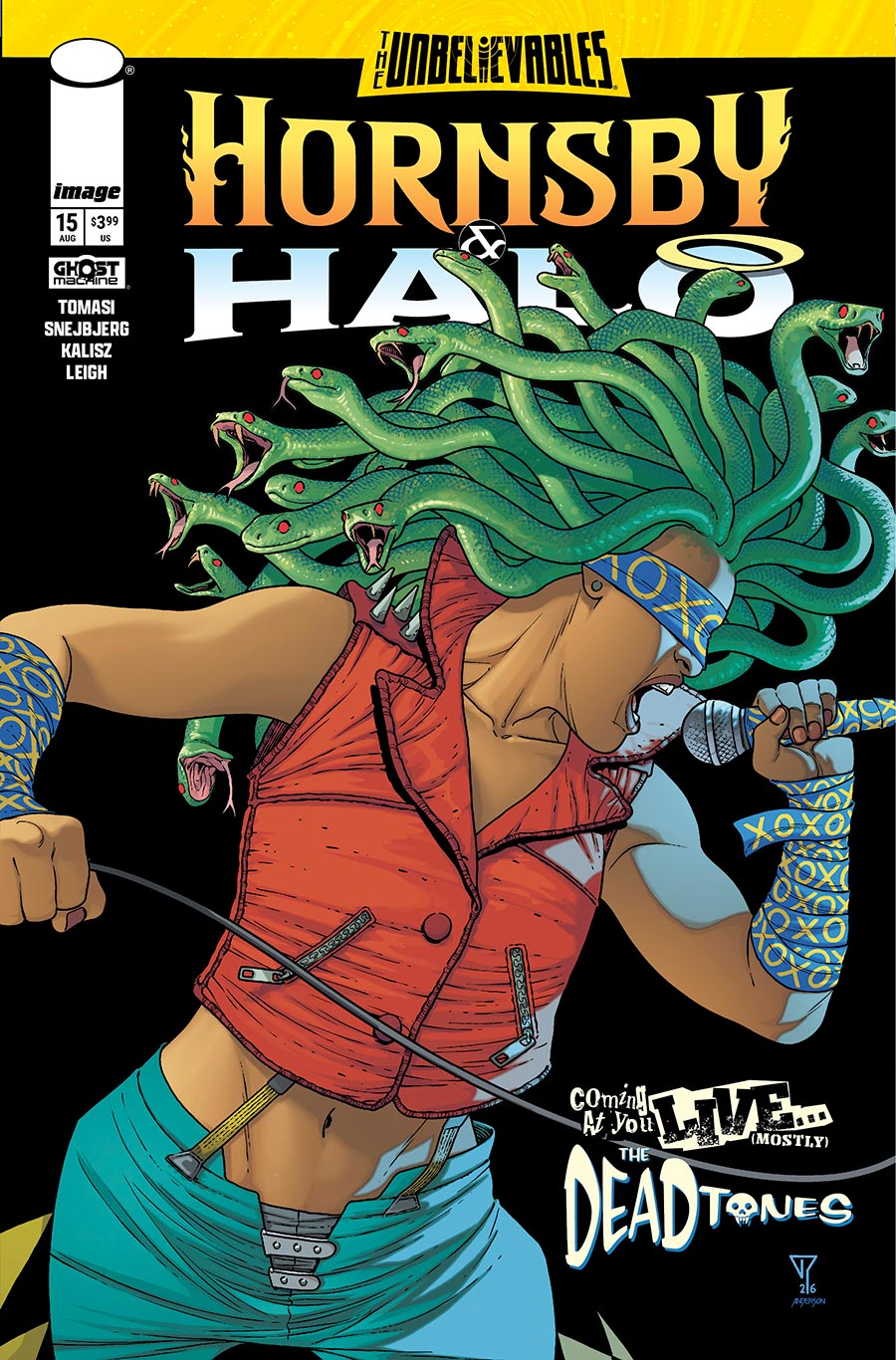 Hornsby & Halo #15 Cover B Variant Francis Portela & Brad Anderson Cover (The Unbelievables)