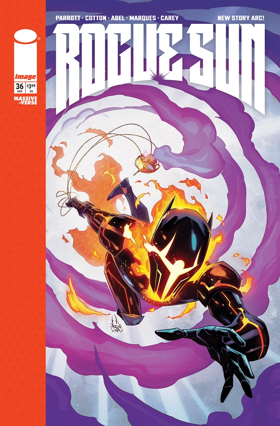 Rogue Sun #36 Cover A Regular Marco Renna Cover (Massive-Verse)