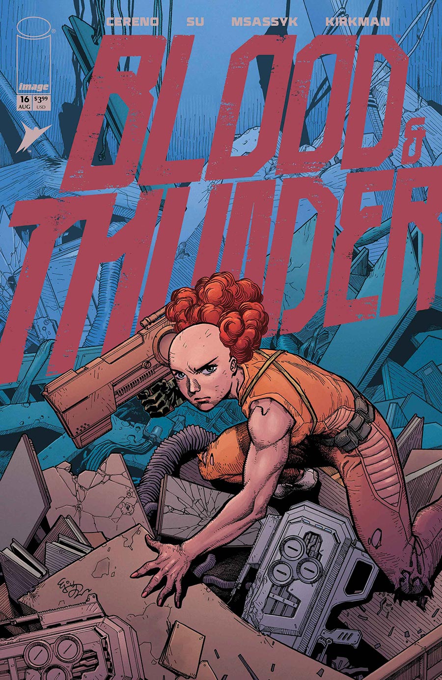 Blood & Thunder #16 Cover A Regular EJ Su & Dee Cunniffe Cover