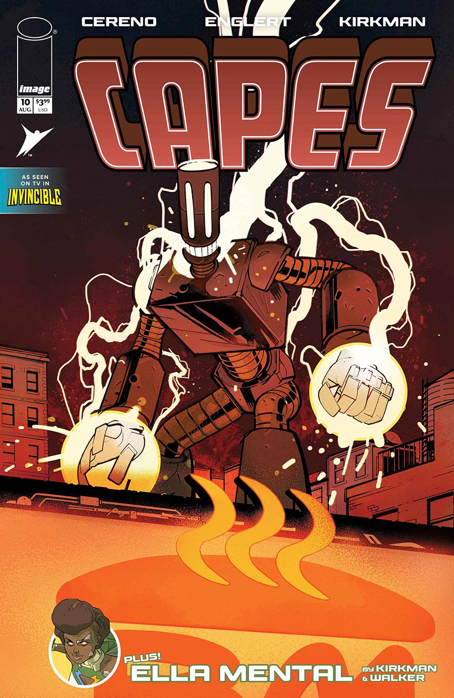 Capes Vol 2 #10 Cover B Variant Conor Hughes Cover (Invincible Universe)