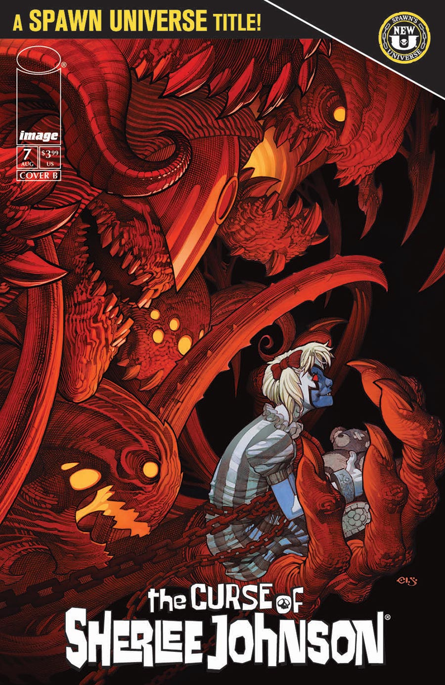 Curse Of Sherlee Johnson #7 Cover B Variant Chris Stevens Cover (Spawn Universe)