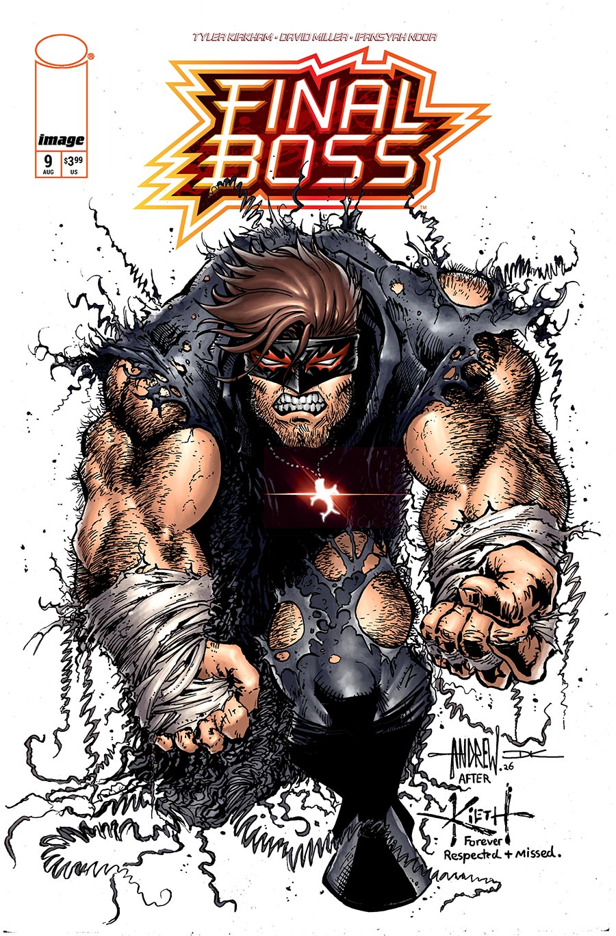 Final Boss #9 Cover B Variant Andrew Mangum Cover