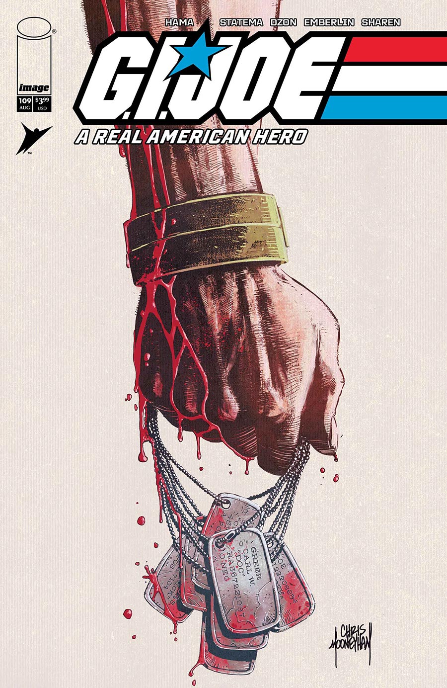 GI Joe A Real American Hero #109 Hama Files Edition Cover B Variant Chris Mooneyham Cover