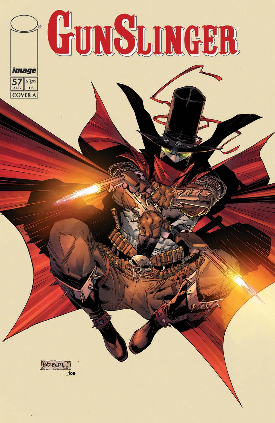 Gunslinger Spawn #57 Cover A Regular Carlo Barberi Cover