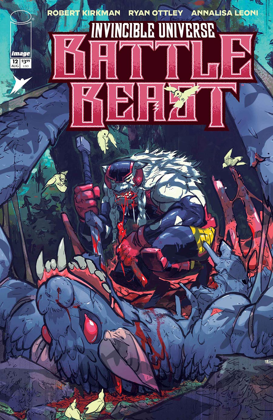 Invincible Universe Battle Beast #12 Cover D Incentive Riley Rossmo Variant Cover