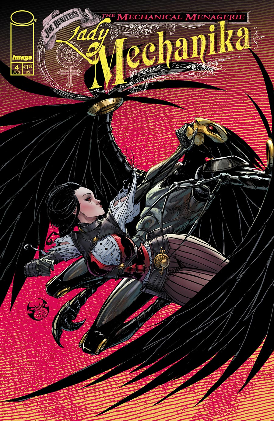 Lady Mechanika The Mechanical Menagerie #4 Cover B Variant Joe Benitez & Sabine Rich Cover