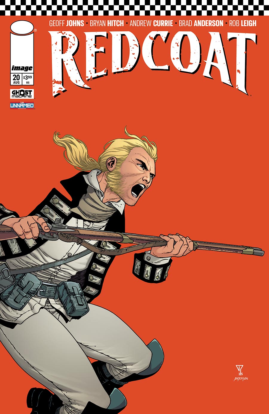 Redcoat #20 Cover B Variant Francis Portela & Brad Anderson Cover