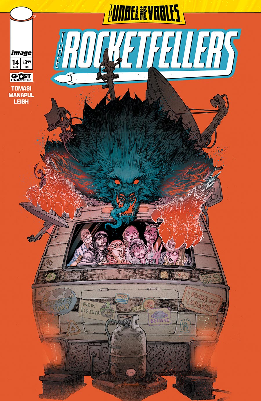 Rocketfellers #14 Cover A Regular Francis Manapul Cover (The Unbelievables)