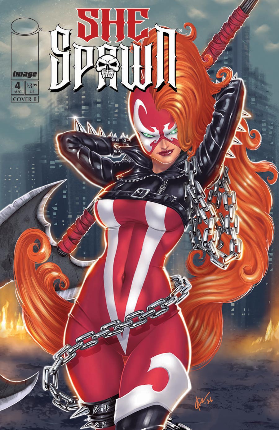 She-Spawn #4 Cover B Variant Dave Harrigan Cover