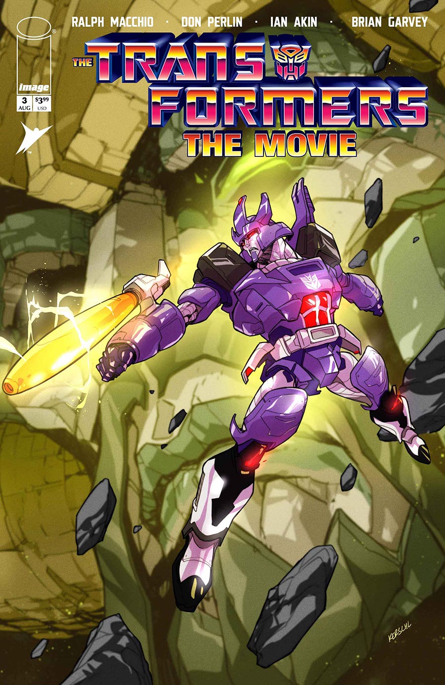 Transformers The Movie 40th Anniversary Edition #3 Cover A Regular Karl Kerschl Cover