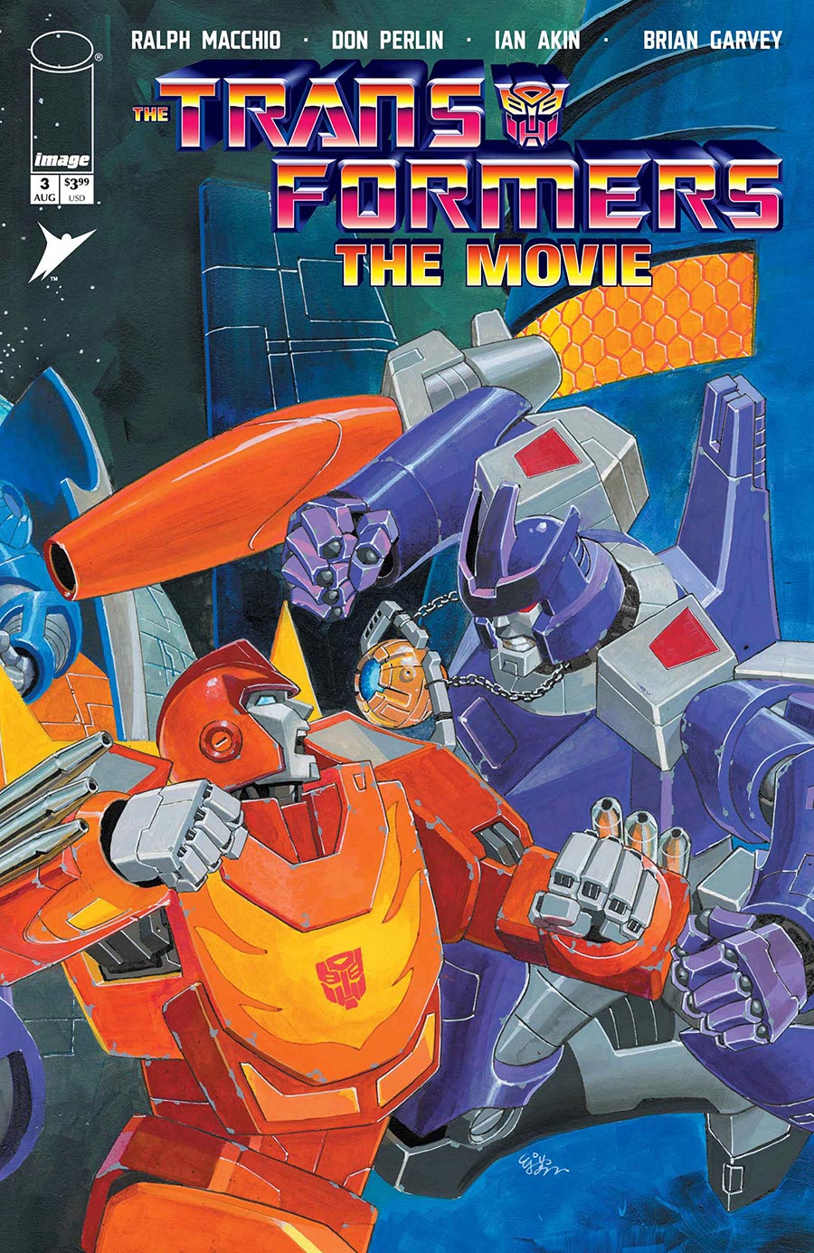 Transformers The Movie 40th Anniversary Edition #3 Cover C Incentive EJ Su Connecting Variant Cover