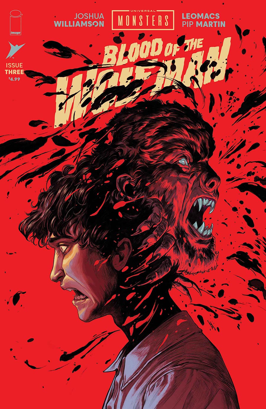 Universal Monsters Blood Of The Wolf Man #3 Cover F Incentive Nimit Malavia Variant Cover