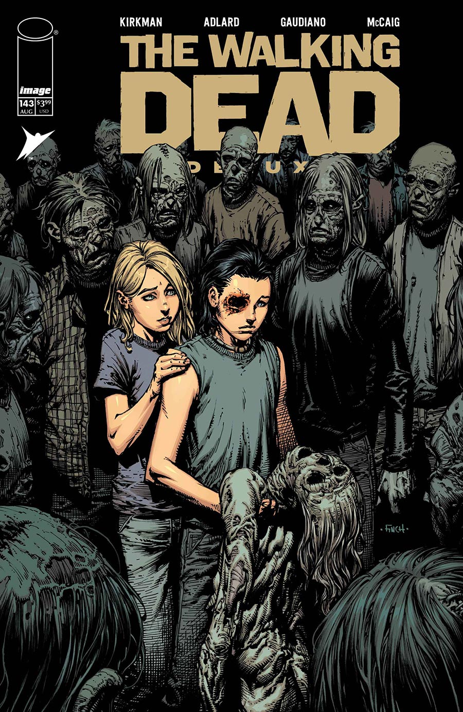 Walking Dead Deluxe #143 Cover A Regular David Finch & Dave McCaig Cover