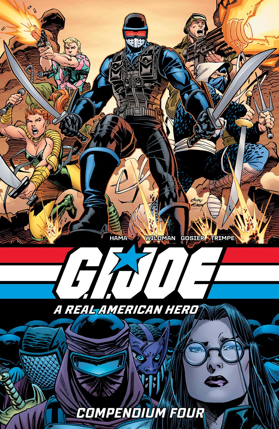 GI Joe A Real American Hero Compendium Vol 4 TP Book Market Andy Kubert & Laura Martin Cover