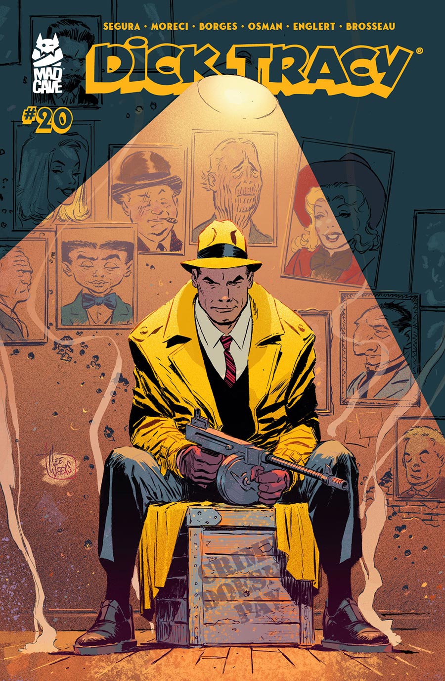 Dick Tracy (Mad Cave Studios) #20 Cover B Variant Lee Weeks Cover