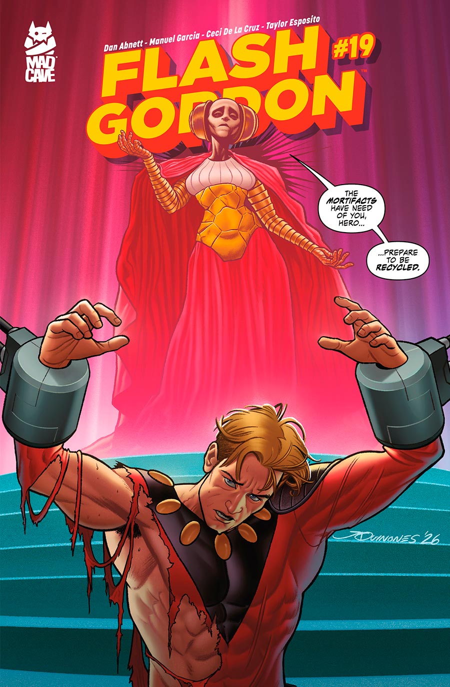Flash Gordon Vol 8 #19 Cover A Regular Joe Quinones Cover