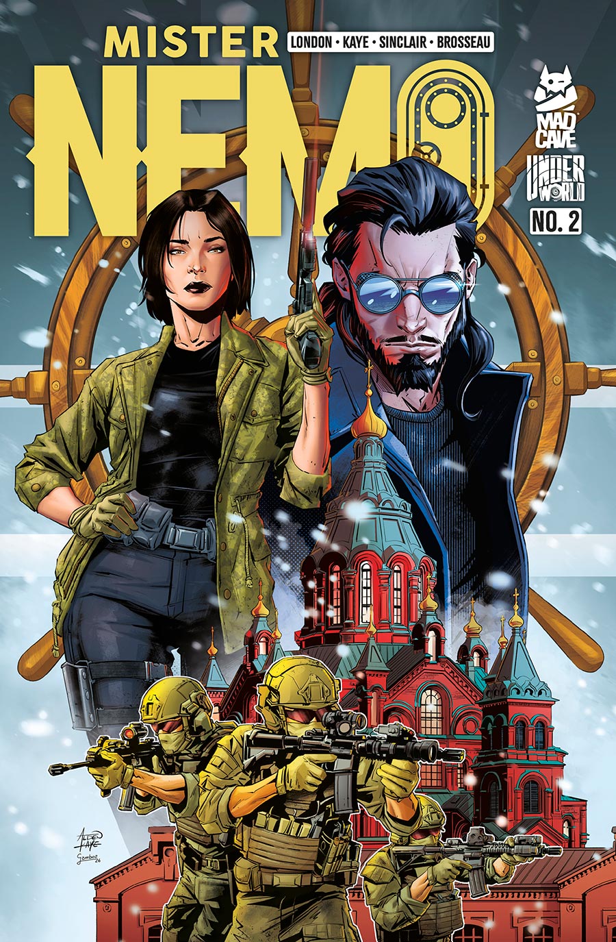 Mister Nemo #2 Cover B Variant Alden Kaye Cover