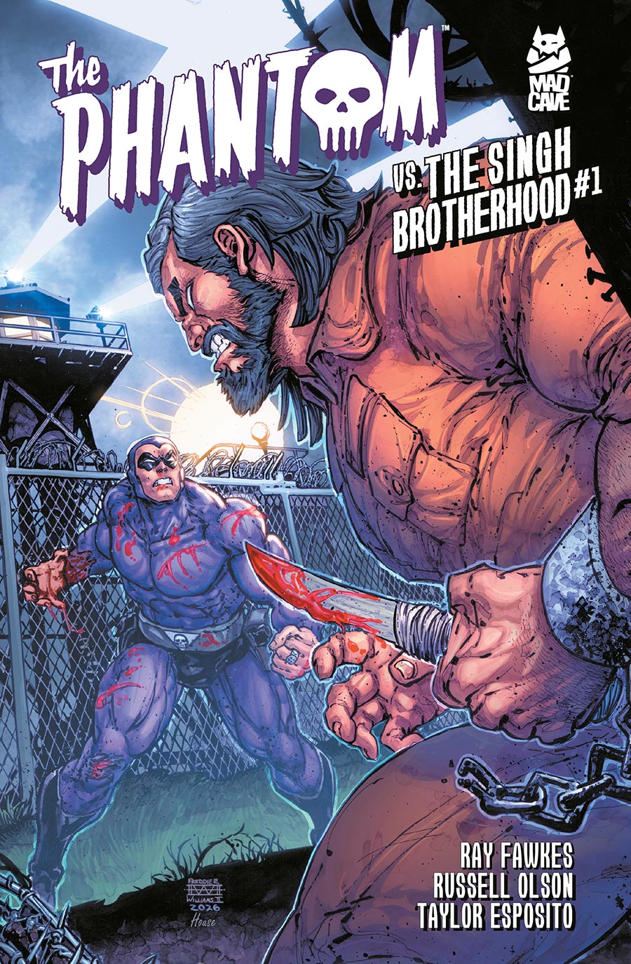 Phantom vs The Singh Brotherhood #1 (One Shot) Cover B Variant Freddie E Williams II & Andrew Dalhouse Cover