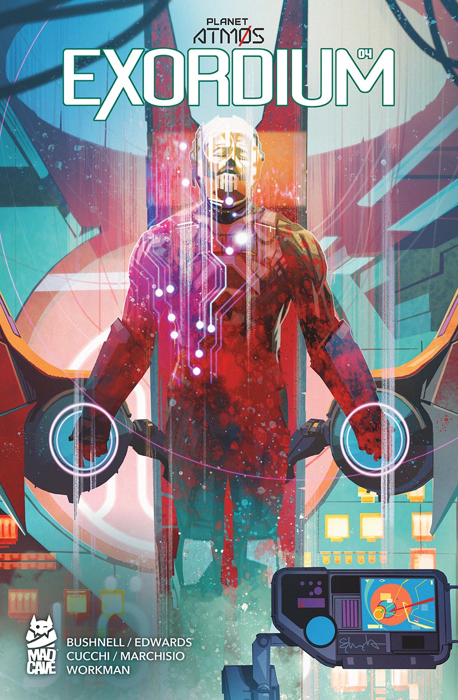 Planet Atmos Exordium #4 Cover A Regular Tommy Lee Edwards Cover