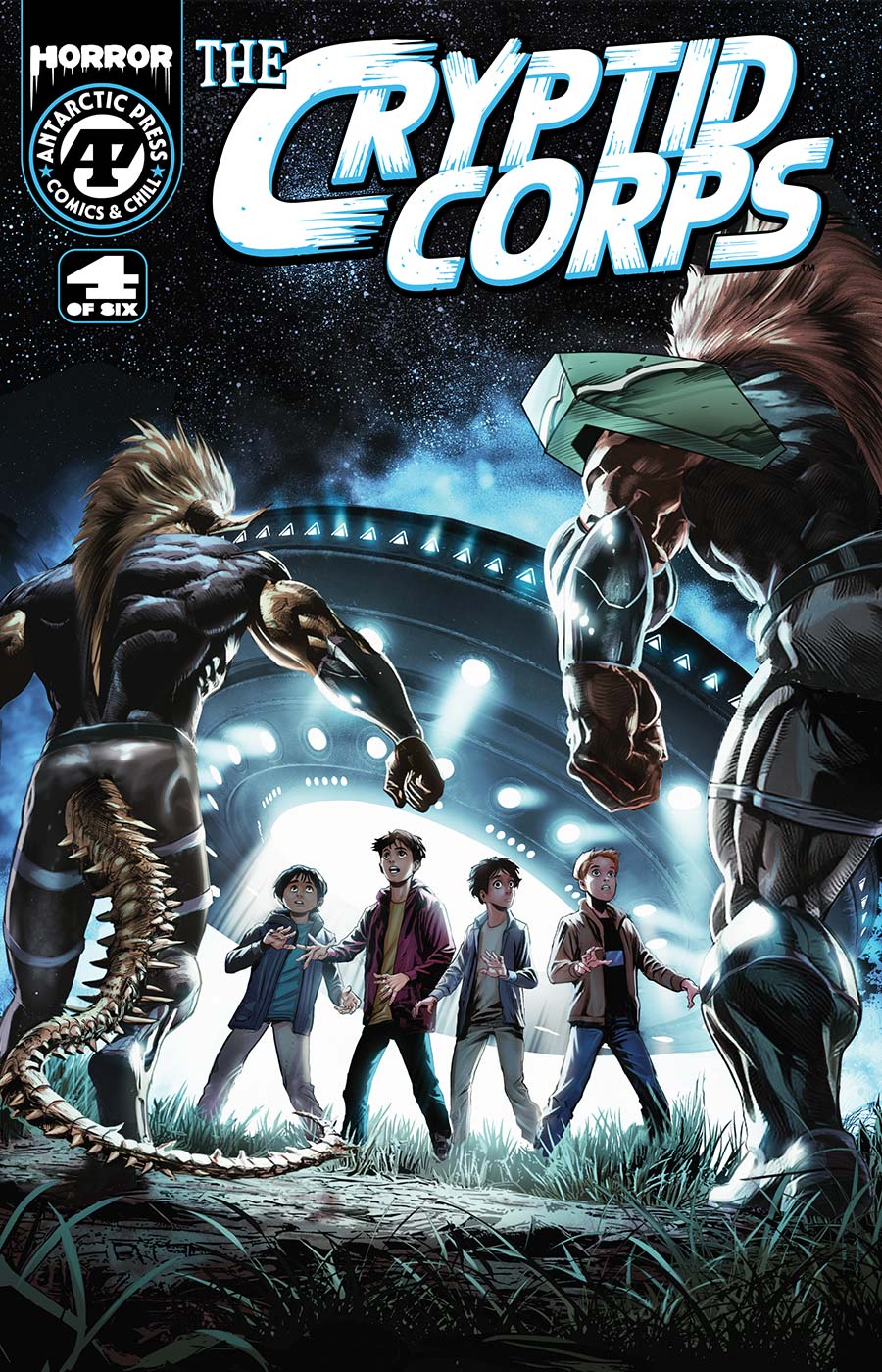 Cryptid Corps #4 Cover B Variant Max Bertolini Cover