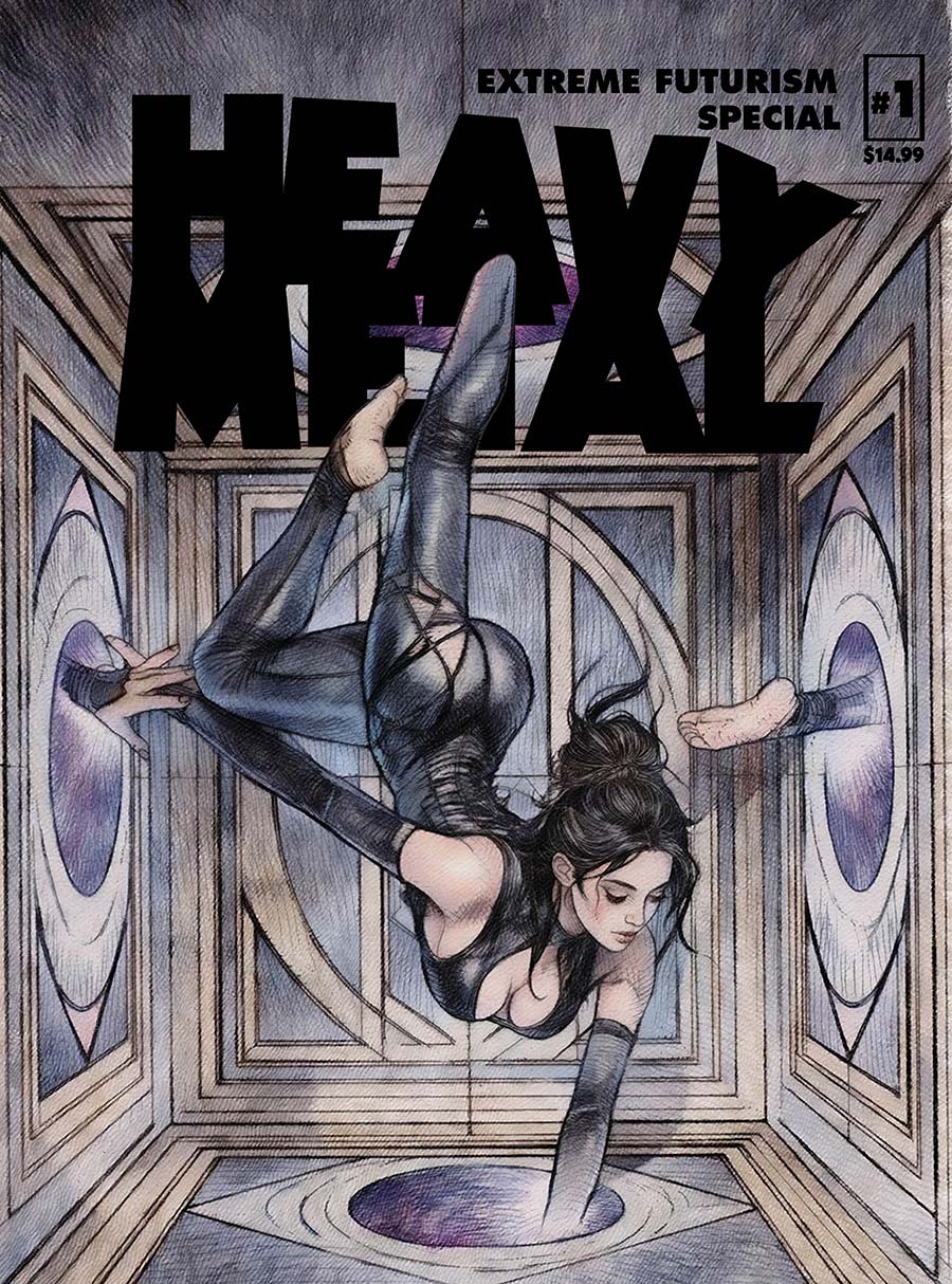 Heavy Metal Magazine Extreme Futurism Special #1 (One Shot) Cover A Regular Marco Turini Cover