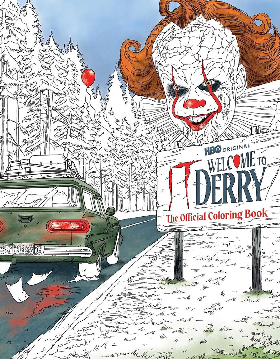 It Welcome To Derry The Official Coloring Book TP