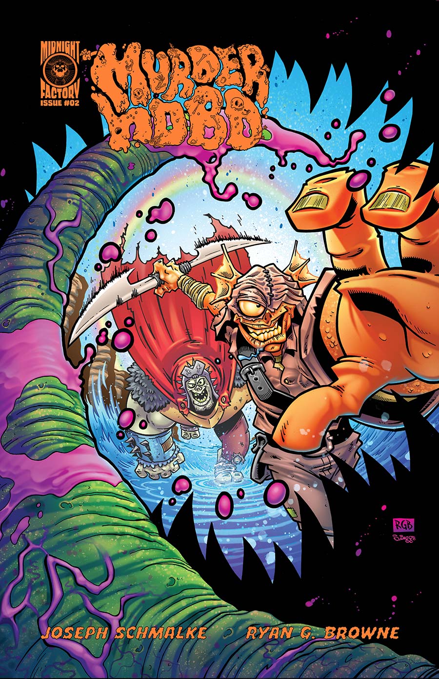 Murder Hobo #2 Cover A Regular Ryan G Browne Cover